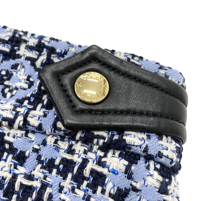 Louis Vuitton Monogram Bottoms Multicolor Skirt Tweed Leather Accent 22SS