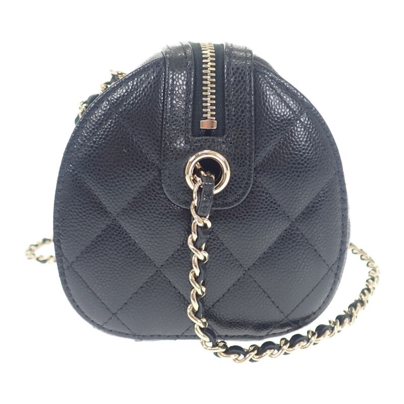 Chanel Matelasse Mini Boston 2025ss Ap4474 B10583 2WAY Bag Shoulder Bag Caviar