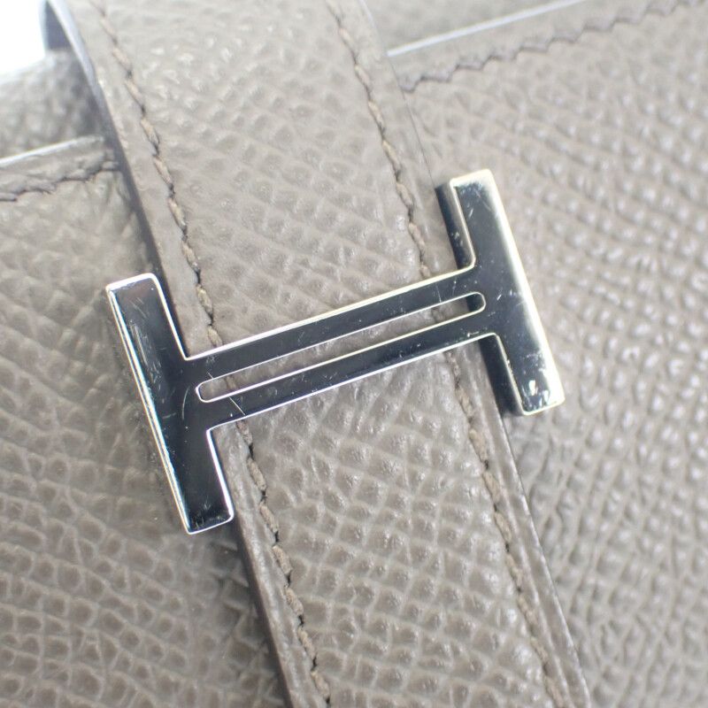 Hermes Bearn Combination Nevelso K Engraved Trifold Wallet Vaux Epson Etan