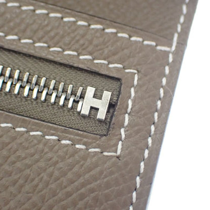 Hermes Bearn Combination Nevelso K Engraved Trifold Wallet Vaux Epson Etan