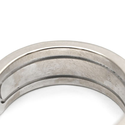 Cartier Ring C2ring Sm 18k White Gold White Gold #50 C Deux 2c Au750 18k Gold C