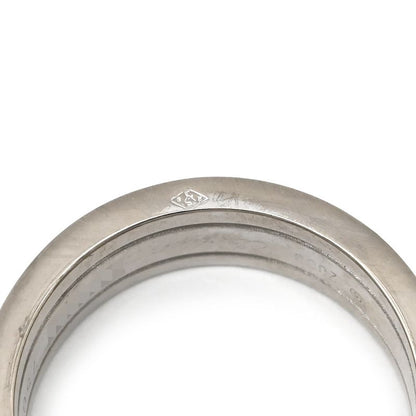 Cartier Ring C2ring Sm 18k White Gold White Gold #50 C Deux 2c Au750 18k Gold C