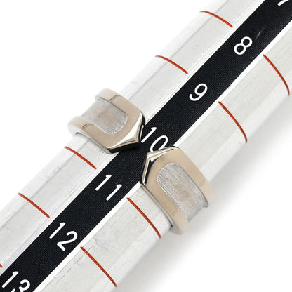 Cartier Ring C2ring Sm 18k White Gold White Gold #50 C Deux 2c Au750 18k Gold C