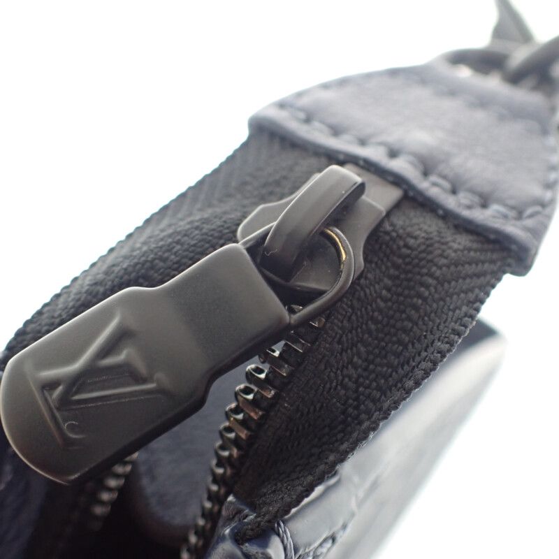 Louis Vuitton Gaston Wearable Wallet M83384 Monogram - Shadow Leather Navy