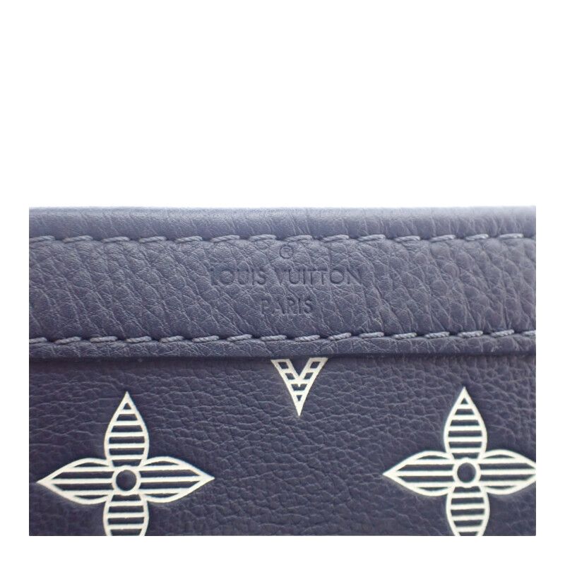 Louis Vuitton Gaston Wearable Wallet M83384 Monogram - Shadow Leather Navy