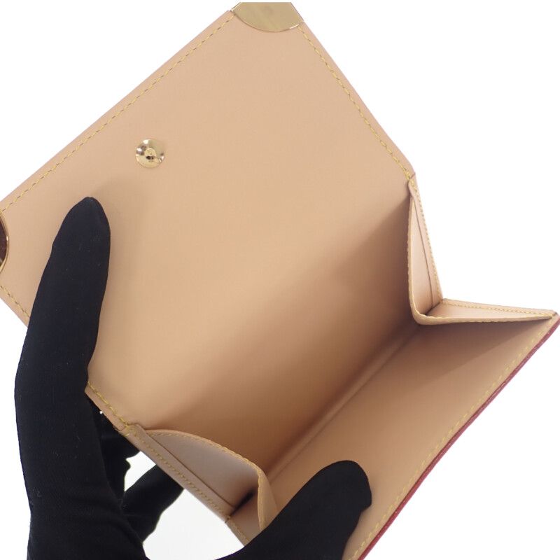 Louis Vuitton Porte Monnaie Vieux Carte Cles Di Trifold Wallet Bron Takashi