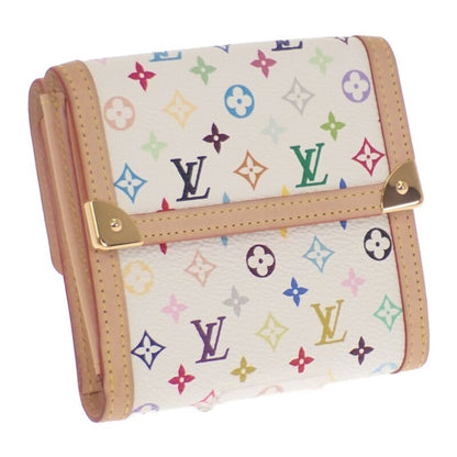Louis Vuitton Porte Monnaie Vieux Carte Cles Di Trifold Wallet Bron Takashi