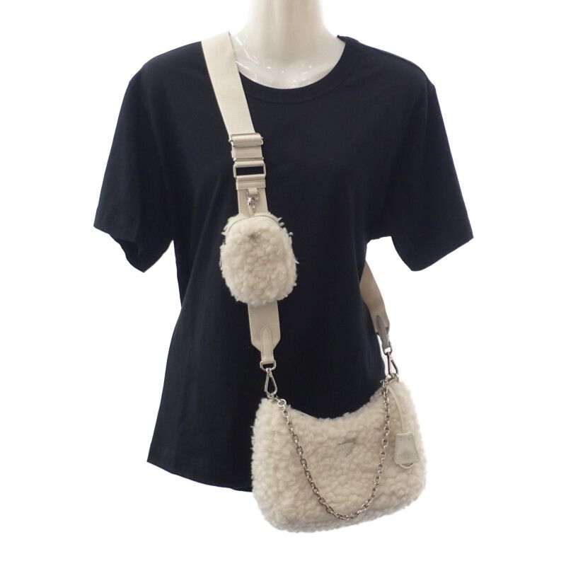 Prada Re-edition 2005 Shoulder 1bh2042flif0018 2WAY Bag Handbag Shoulder Bag