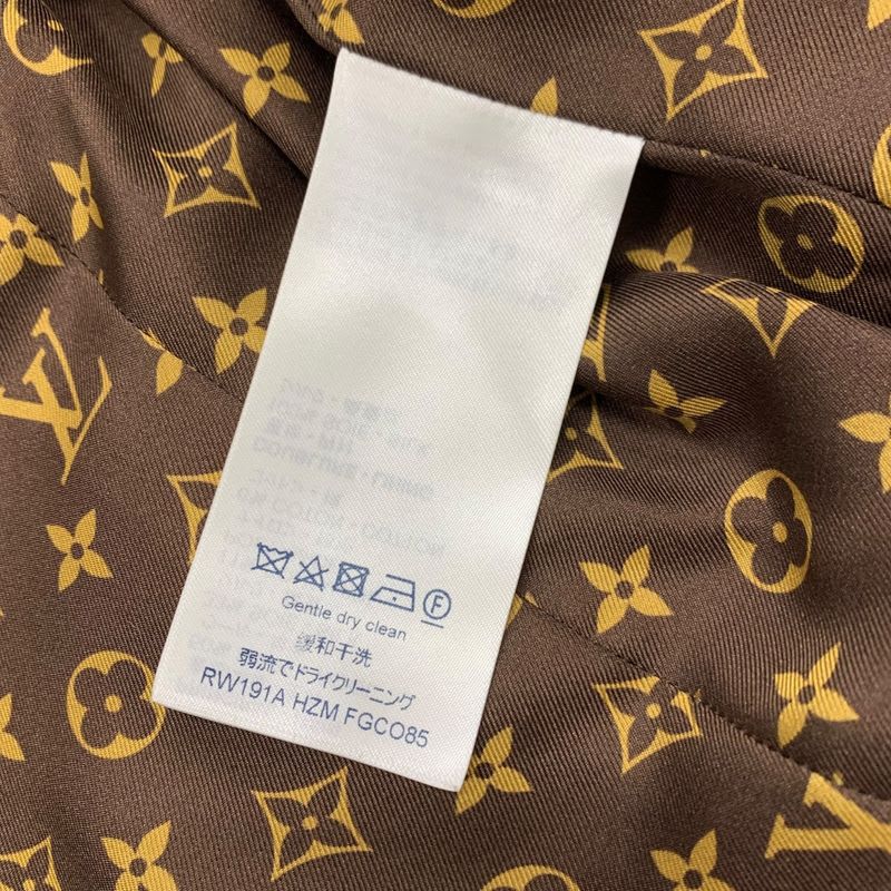 Louis Vuitton Outerwear Black Brown Monogram Coat