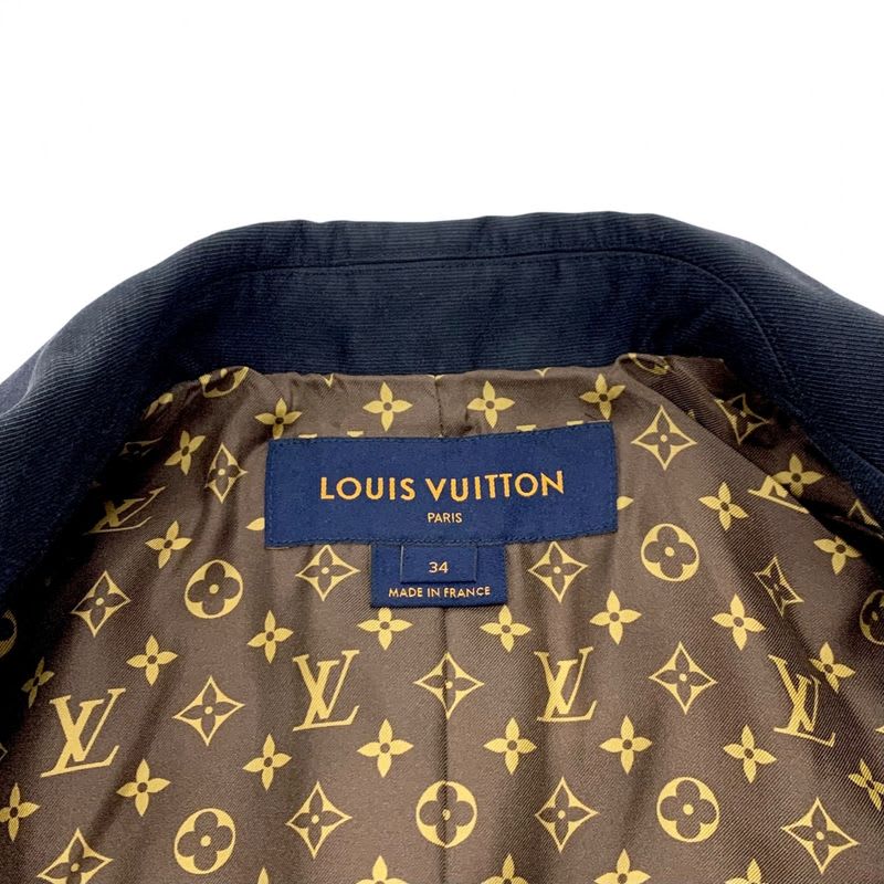 Louis Vuitton Outerwear Black Brown Monogram Coat