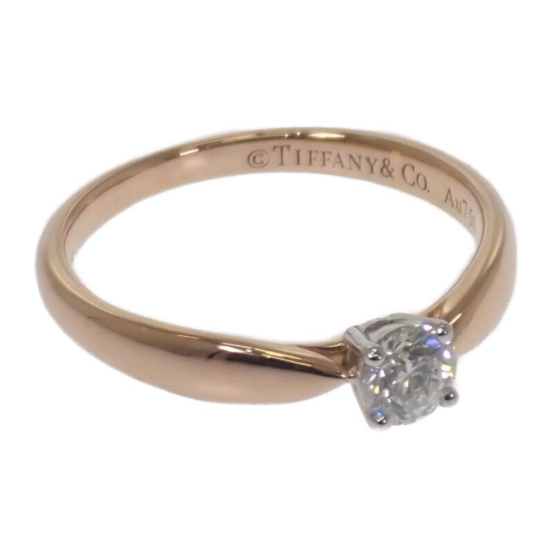Tiffany & Co Tiffany & Co Harmony No 9 Ring 18K Pink Gold Pt950platinum Diamond