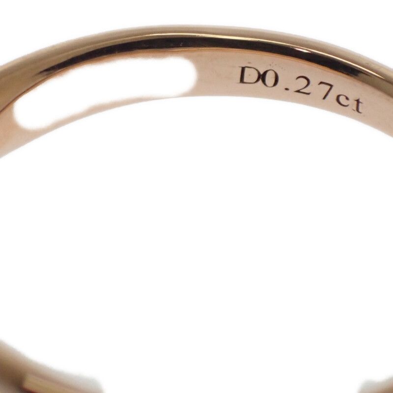 Tiffany & Co Tiffany & Co Harmony No 9 Ring 18K Pink Gold Pt950platinum Diamond