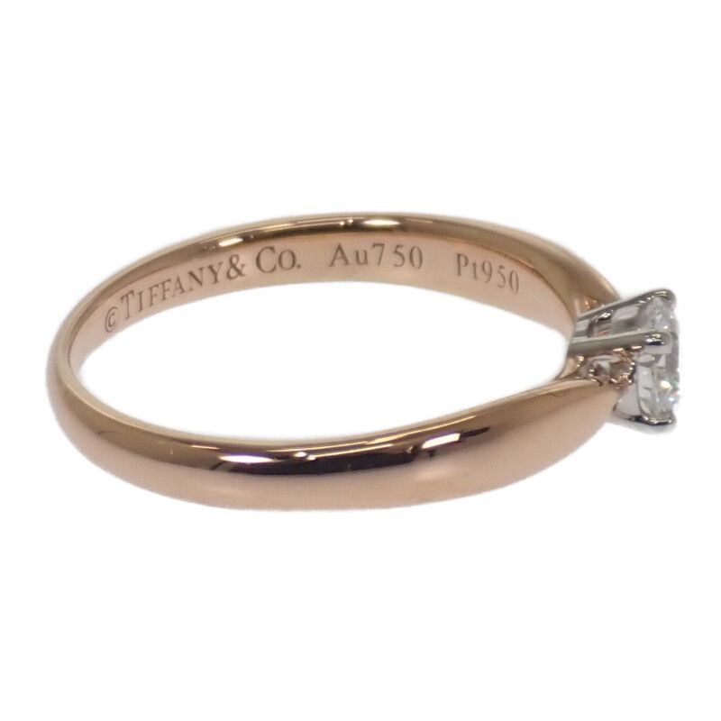 Tiffany & Co Tiffany & Co Harmony No 9 Ring 18K Pink Gold Pt950platinum Diamond