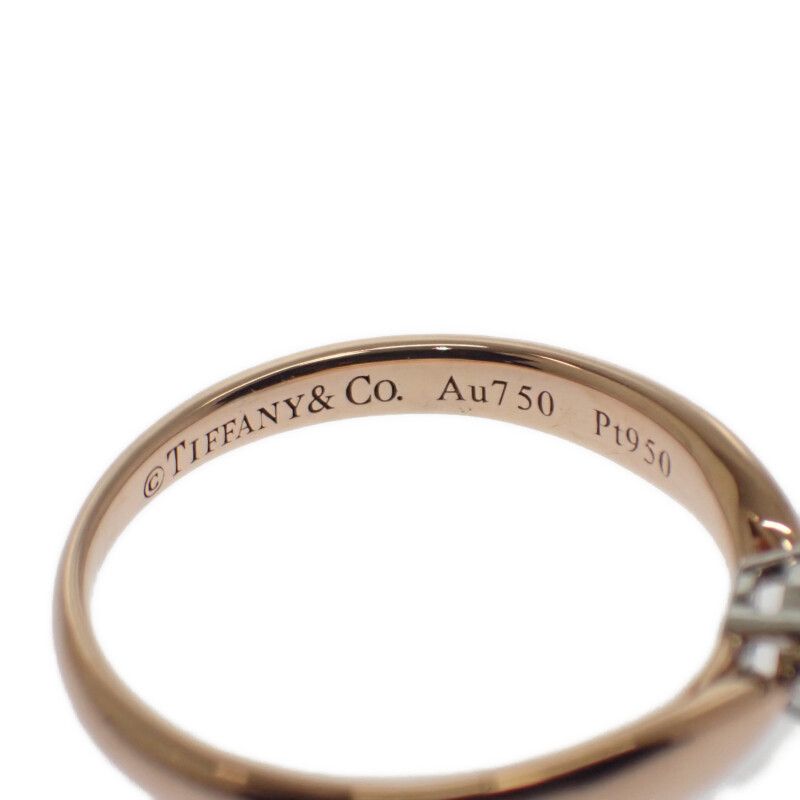 Tiffany & Co Tiffany & Co Harmony No 9 Ring 18K Pink Gold Pt950platinum Diamond