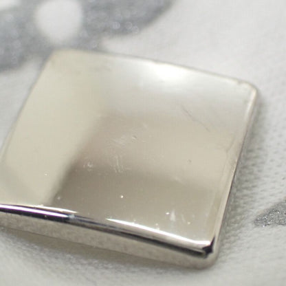 Louis Vuitton Silver Monogram T-shirt L Short Sleeve T-shirt Crew Neck Cotton