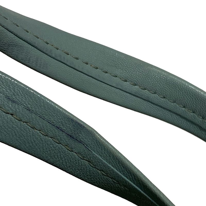 Celine Tote Bag Horizontal Cabas Light Blue And Black Bicolor Leather