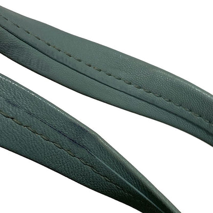 Celine Tote Bag Horizontal Cabas Light Blue And Black Bicolor Leather