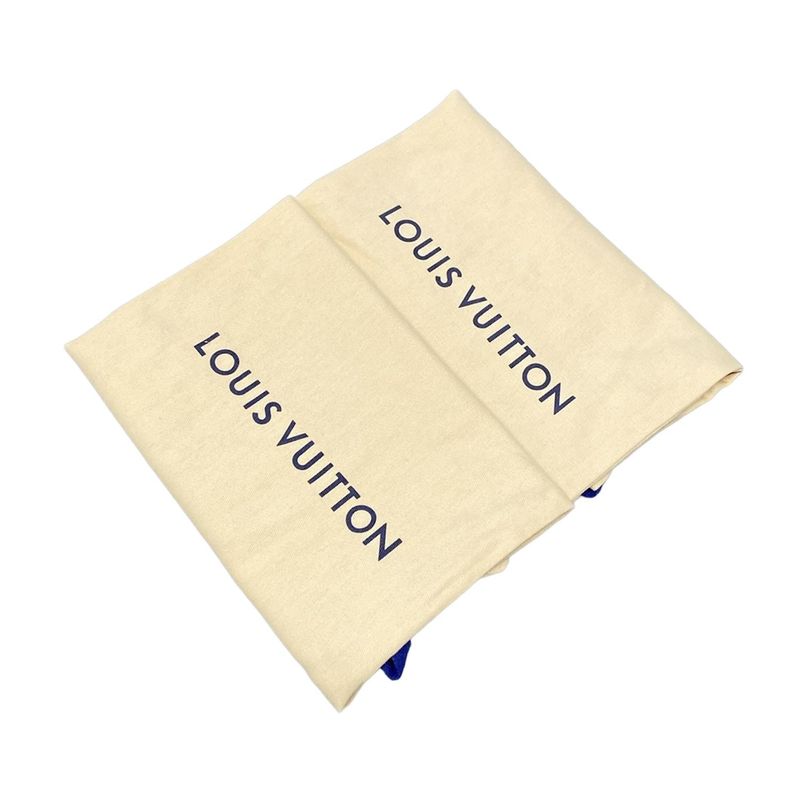 Louis Vuitton Sneakers 34 1/2 Women's LV Trainer Line Sneakers White And Blue