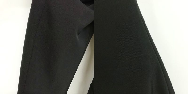 Prada Stencollar Long Coat Polyester Cotton 40 Black