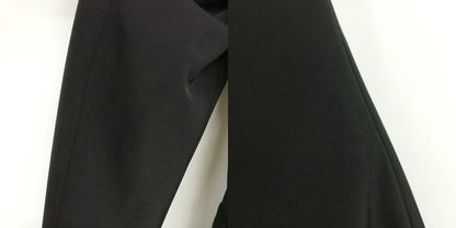 Prada Stencollar Long Coat Polyester Cotton 40 Black