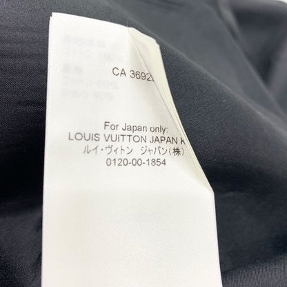 Louis Vuitton Dress Cotton Gray Black Tweed 22 SS