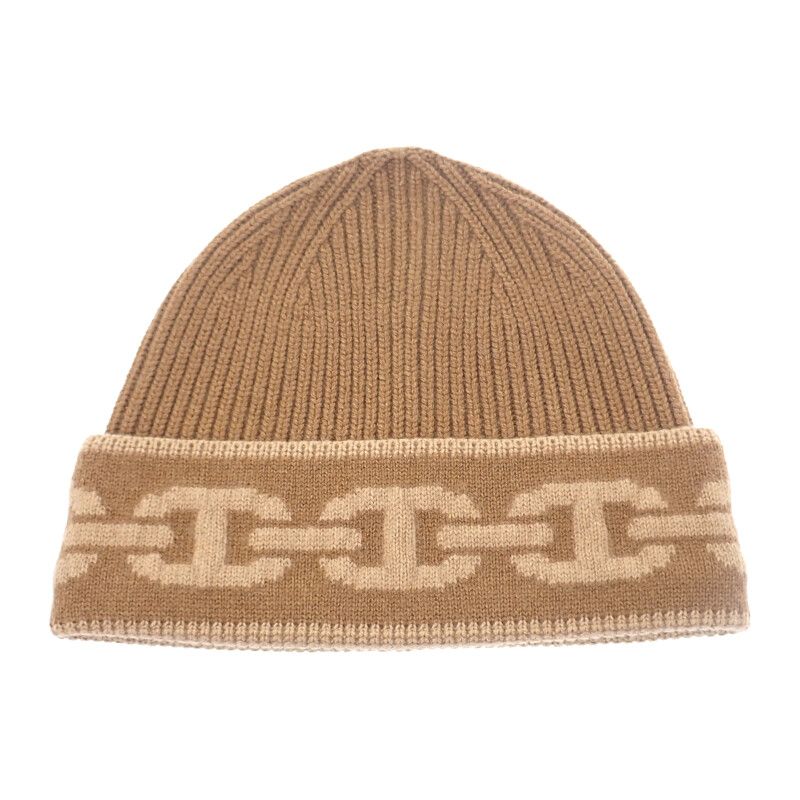 Hermes Knit Cap Haven M Size H232021n UIME Knit Hat W/watch Cashmere Polyurethan