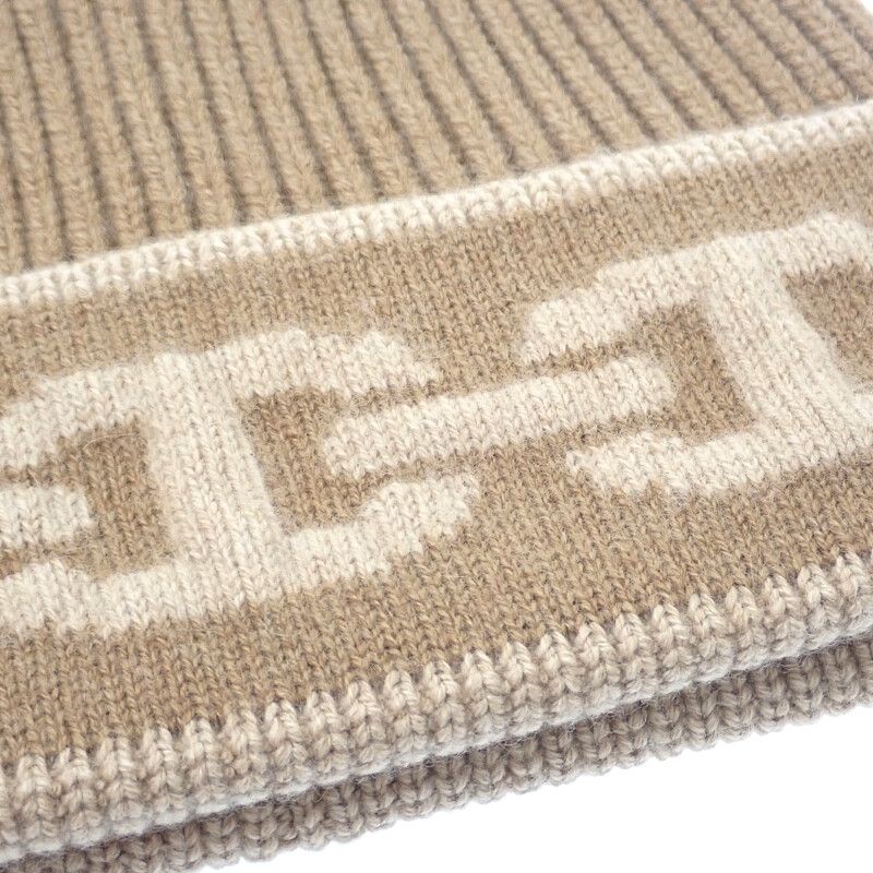 Hermes Knit Cap Haven M Size H232021n UIME Knit Hat W/watch Cashmere Polyurethan