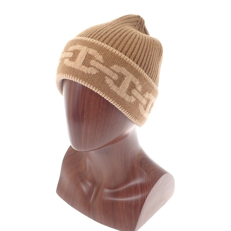 Hermes Knit Cap Haven M Size H232021n UIME Knit Hat W/watch Cashmere Polyurethan