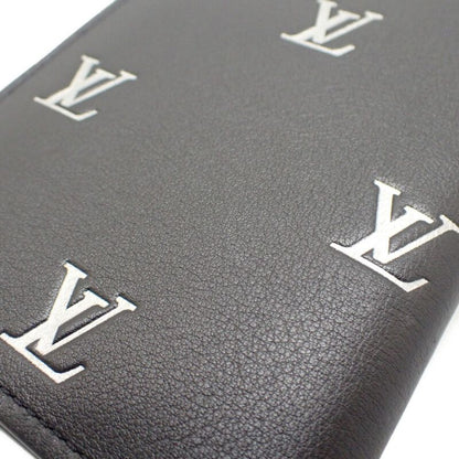 Louis Vuitton Portefeuille Brazza NM M83190 Long Wallet Calf Leather Black