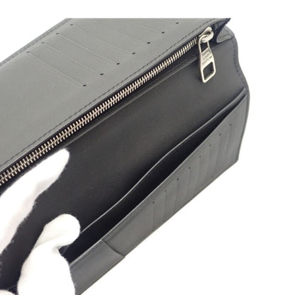 Louis Vuitton Portefeuille Brazza NM M83190 Long Wallet Calf Leather Black