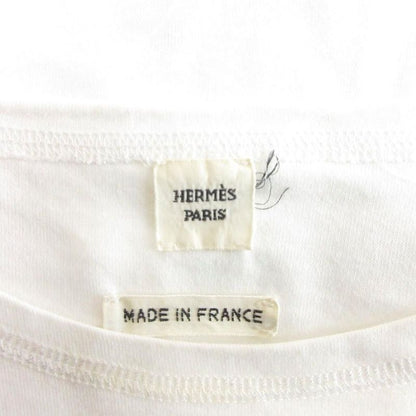 Hermes Gaultier Period T-shirt Cut And Sewn Short Sleeves Embroidered Cotton