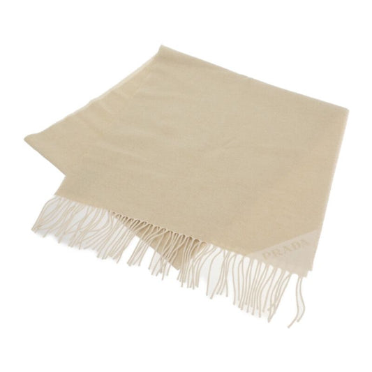 Prada Jacquard Evening Scarf 1fs091_dgi_f0x0a Shawl Silk Cashmere White Gold