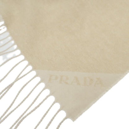 Prada Jacquard Evening Scarf 1fs091_dgi_f0x0a Shawl Silk Cashmere White Gold