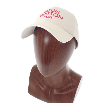 Louis Vuitton Cap My LV Paris M M7592m Cap Cotton White Pink Gold Hardware