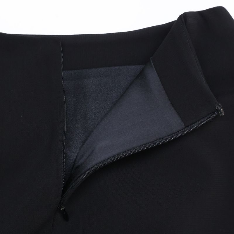 Christian DIOR Black Dot 7e21305a1810 Tulle Long Skirt 34