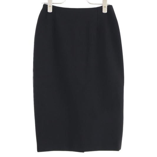 Christian DIOR Black Dot 7e21305a1810 Tulle Long Skirt 34