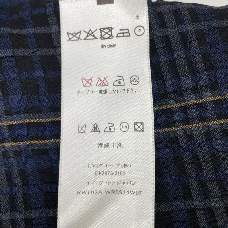 Louis Vuitton Black Rw102a Wrja14w9f Wool Tweed Jacket 36