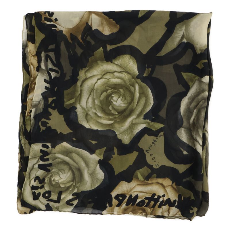 Louis Vuitton Graffiti Flower Silk