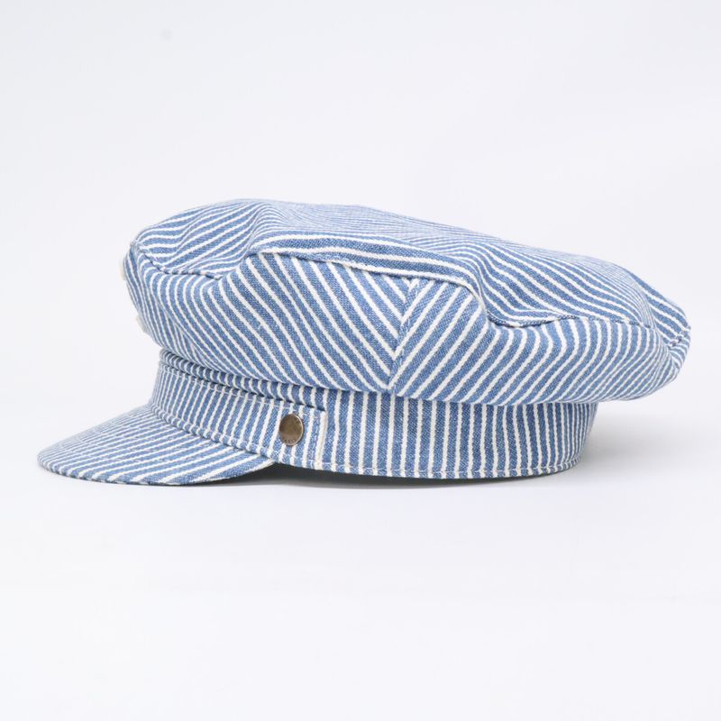 Celine 2aug1296v.08wv Triomphe Sailor Cap Cotton Hickory S