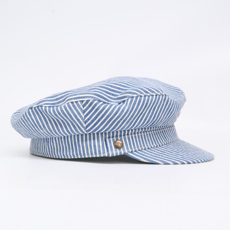 Celine 2aug1296v.08wv Triomphe Sailor Cap Cotton Hickory S