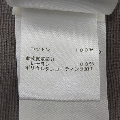 Louis Vuitton Utility Cotton Overshirt Top Men's Gray Multicolor L Rm222m ND2