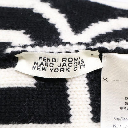 Fendi X MARC Jacobs Marc Jacobs Fxq950 Logo BeanieKnit Hat S/M