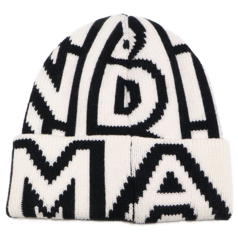 Fendi X MARC Jacobs Marc Jacobs Fxq950 Logo BeanieKnit Hat S/M