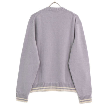 DIOR Gray Wool And Alpaca Knit L