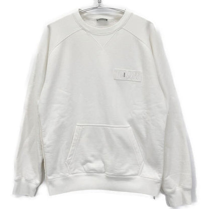 Dior Homme Dior Homme x Sacai White Logo Sweatshirt L