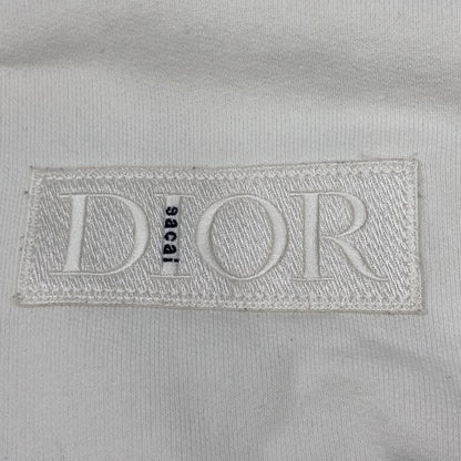Dior Homme Dior Homme x Sacai White Logo Sweatshirt L