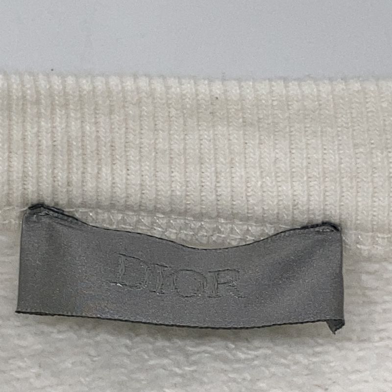 Dior Homme Dior Homme x Sacai White Logo Sweatshirt L