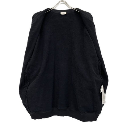 Celine Black Back Logo Sweatshirt Cardigan L