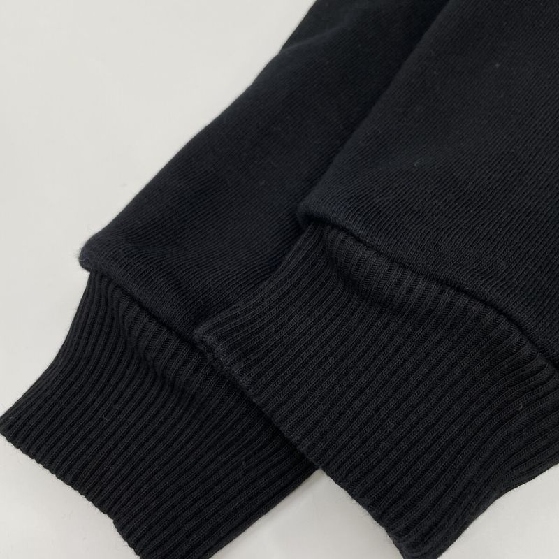 Celine Black Back Logo Sweatshirt Cardigan L