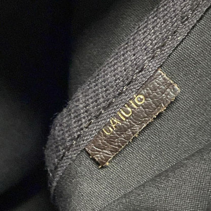 Louis Vuitton Shoulder Bag Monogram Mini Lin Saumur XL M95220 Ebène